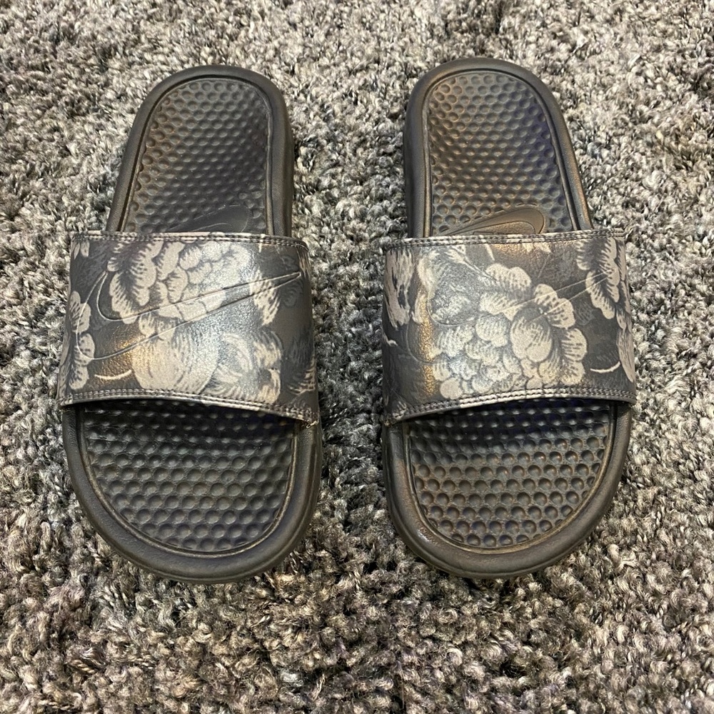 Nike Floral Slides
